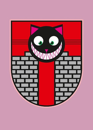 Польский город Александров Лодзьский получил в подарок смешной герб - с котом