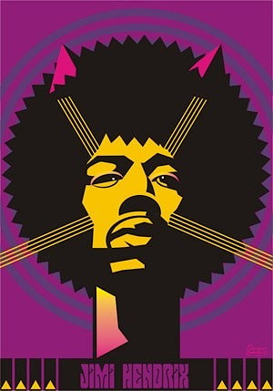 Постер Jimi Hendrix   