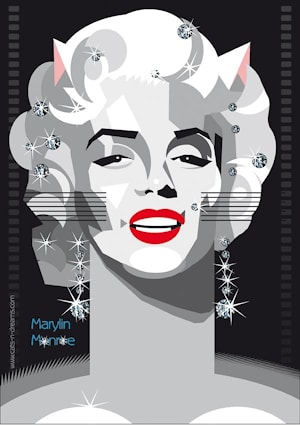 Постер Мэрилин Монро: секс-символ XX века   