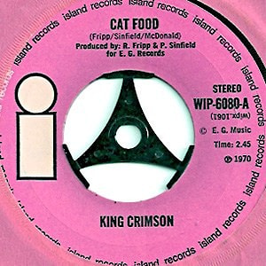 Catfood - King Crimson  