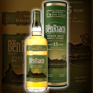 BenRiach aged 15 years madeira wood finish, односолодовый шотландский виски – отзыв  