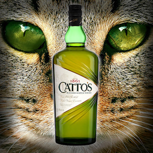 Catto's Rare Old Scottish Blended Scotch:   