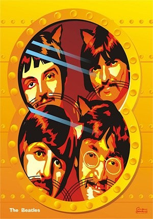 Постер Невероятные легенды о The Beatles   