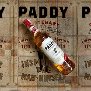 Paddy Irish Whisky:   